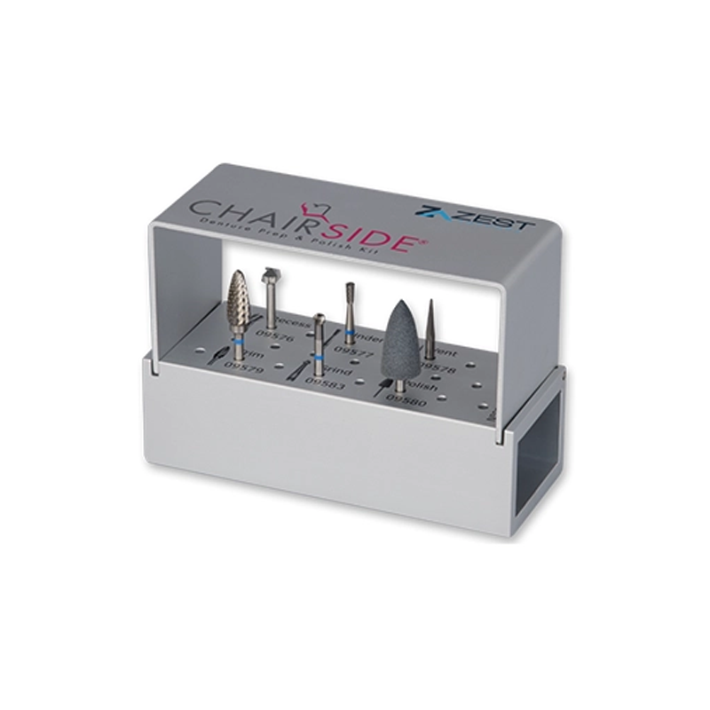 PREPARATION AND POLISHING KIT FOR DENTURES